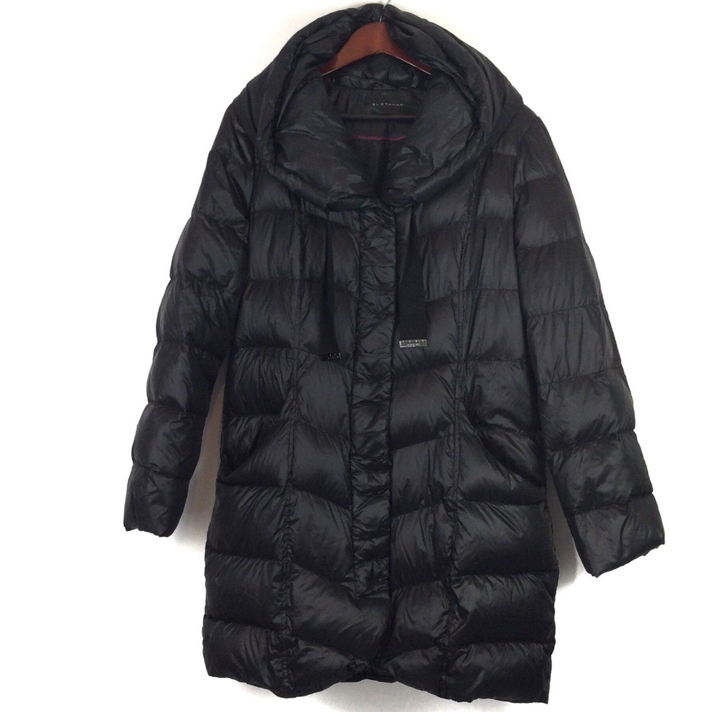 XSOLDXElie Tahari Down Feather Packable Parka Coat - Picture 2 of 8
